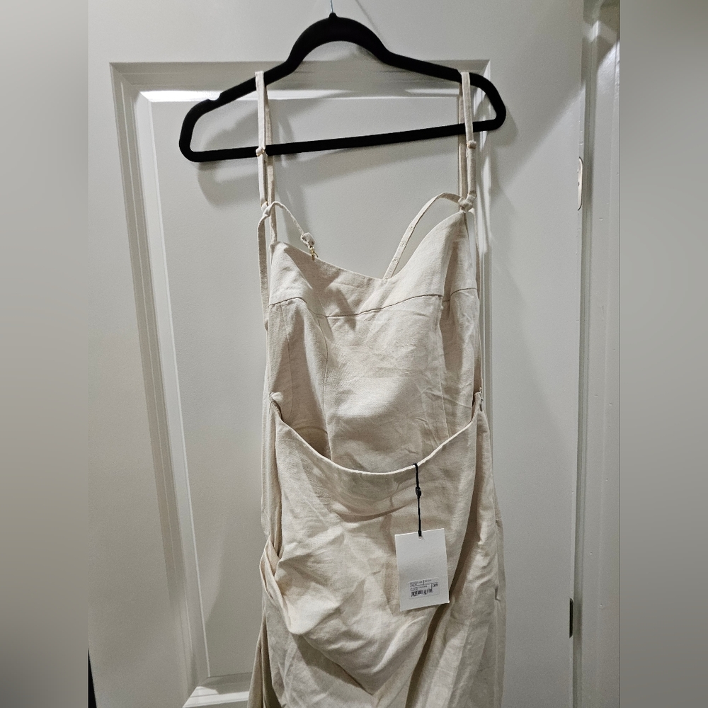 Jacquemus Saudade Long Dress Natural, 38 - Picture 2 of 12
